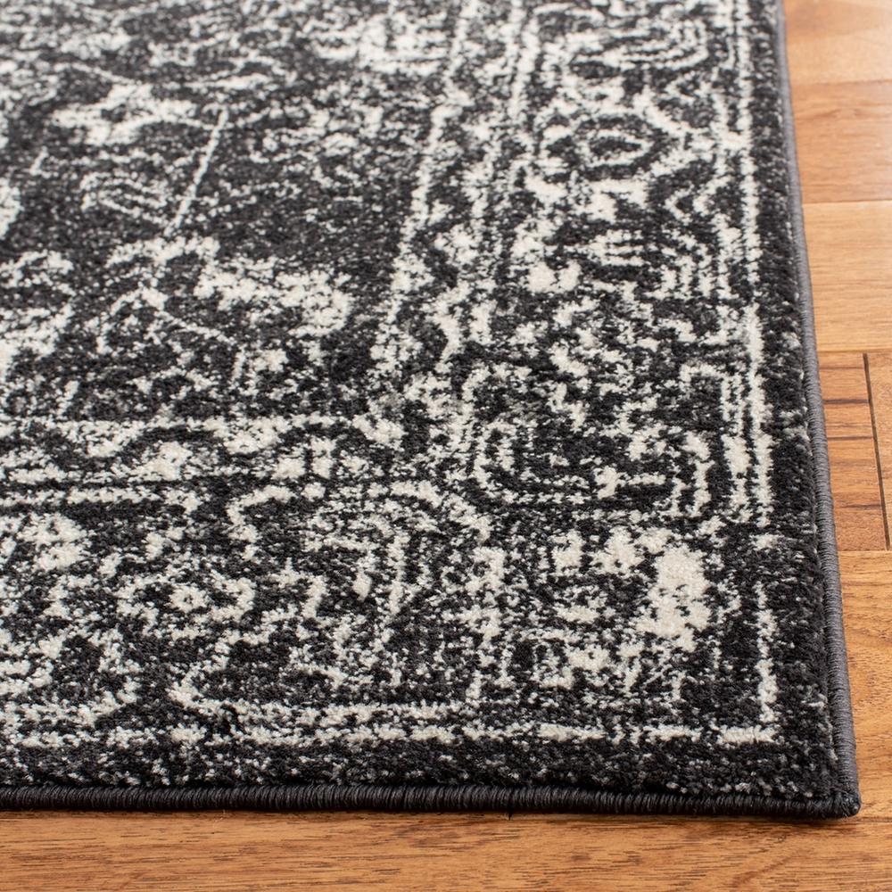 EVOKE, CHARCOAL / IVORY, 2'-2" X 9', Area Rug. Picture 1