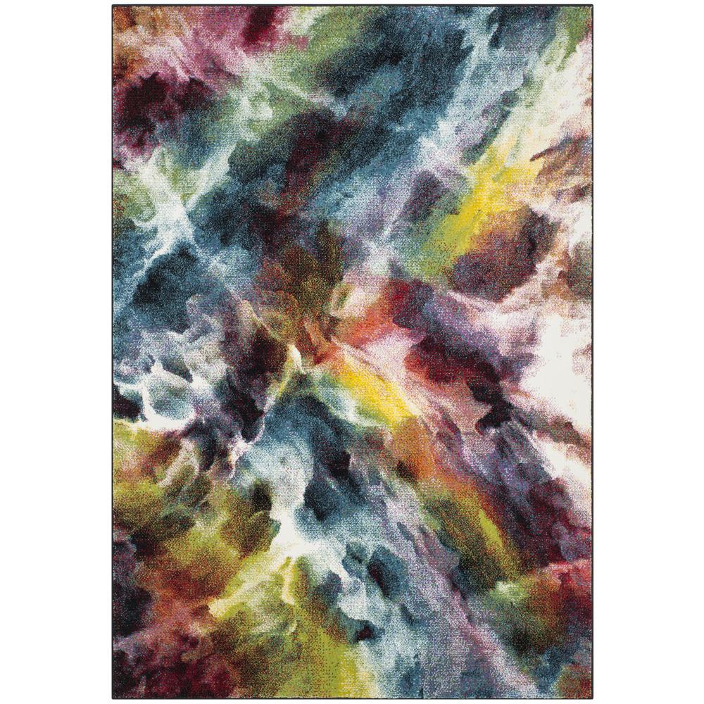 GALAXY, MULTI, 6'-7" X 9', Area Rug. Picture 1