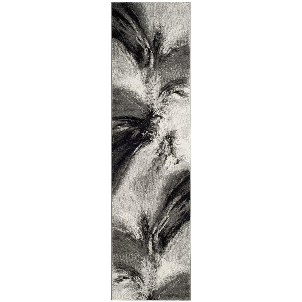 GLACIER, GREY / MULTI, 2'-3" X 8', Area Rug. Picture 1