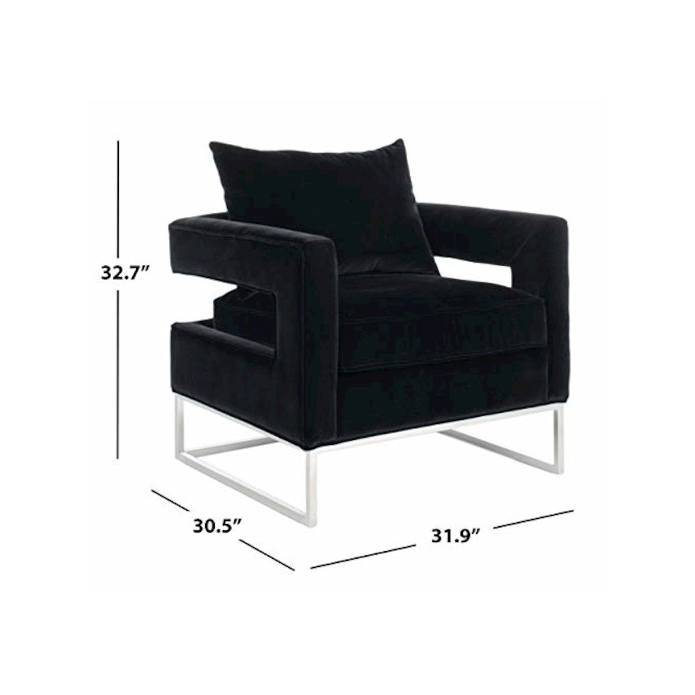 OLIVYA VELVET CLUB CHAIR, KNT7019A. Picture 2