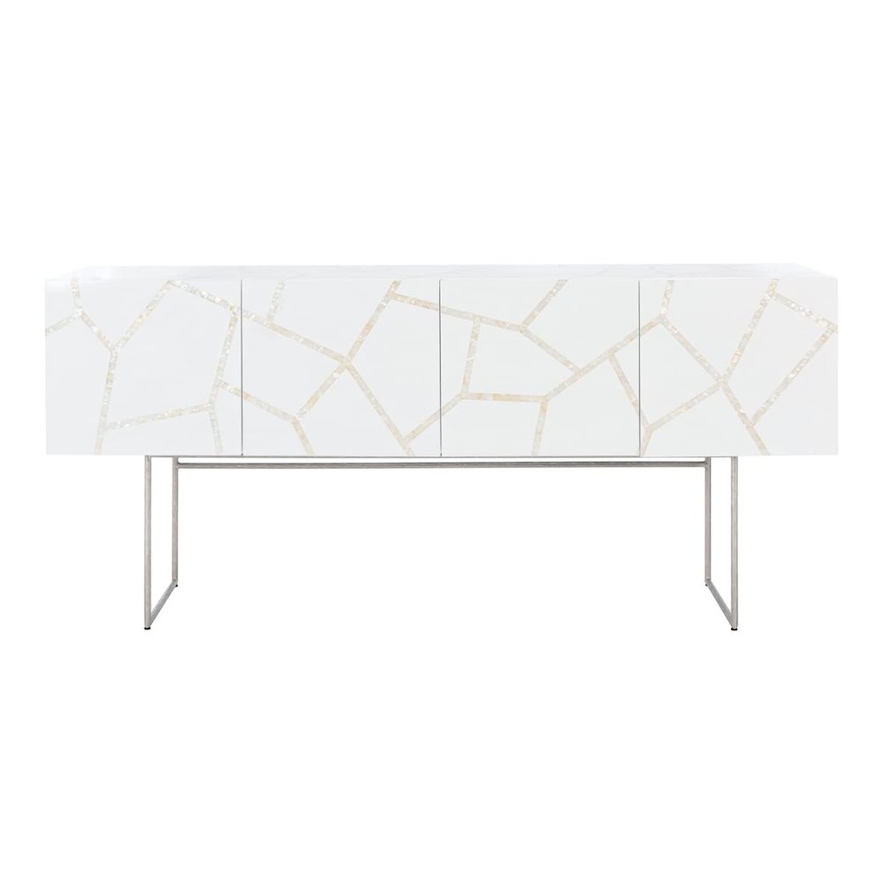 ASHLEY MOTHER OF PEARL BUFFET. Picture 1