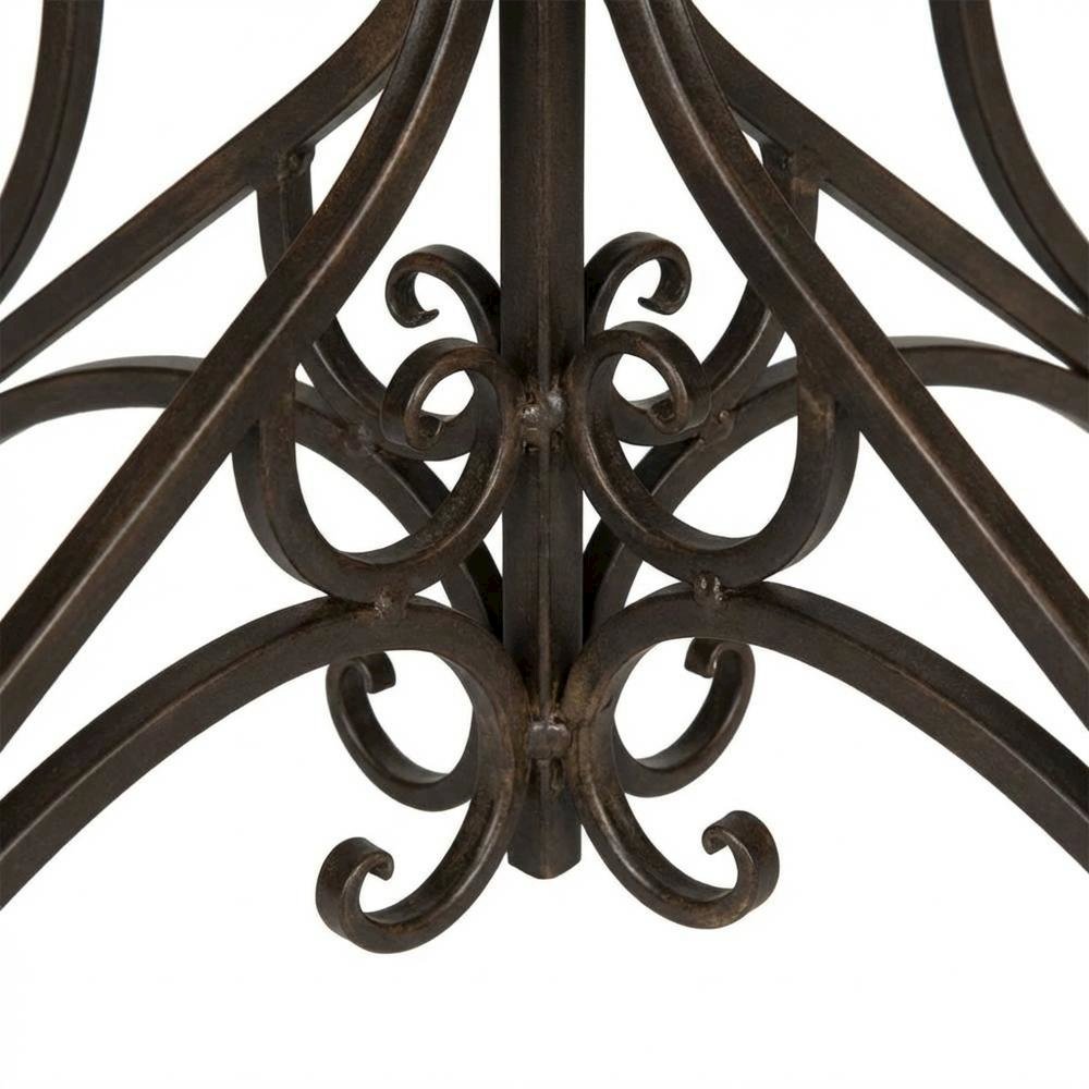 Black Finish Accent Table with Modern Design and Compact Size. Picture 5