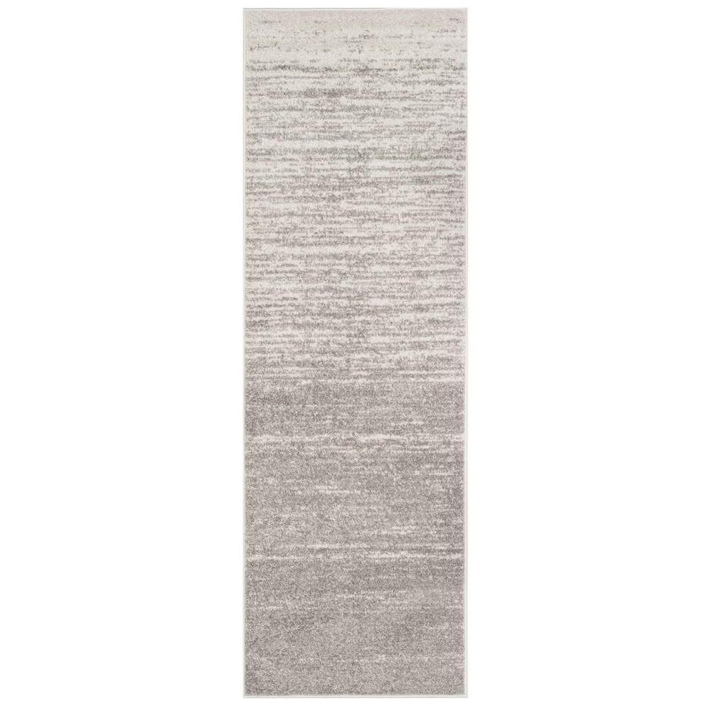 Adirondack, LIGHT GREY / GREY, 2'-6" X 18', Area Rug. Picture 1