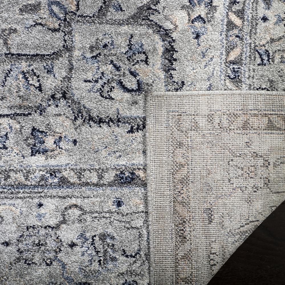 CHARLESTON, GREY / DARK GREY, 6' X 9', Area Rug, CHL411F-6. Picture 1