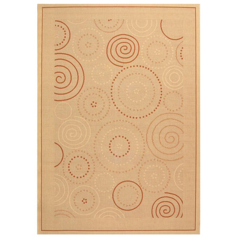 COURTYARD, NATURAL / TERRA, 9' X 12', Area Rug, CY1906-3201-9. Picture 1