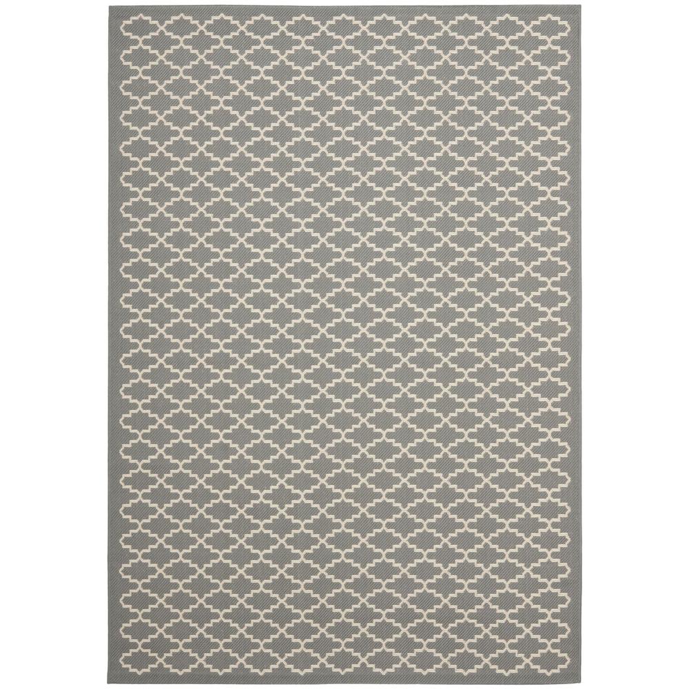 COURTYARD, ANTHRACITE / BEIGE, 6'-7" X 9'-6", Area Rug, CY6919-246-6. Picture 1