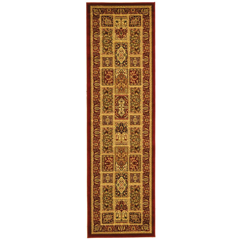 LYNDHURST, MULTI / RED, 2'-3" X 6', Area Rug, LNH217B-26. Picture 1