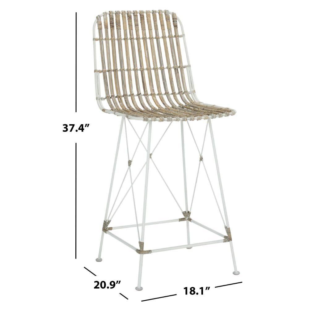 MINERVA WICKER COUNTER STOOL, WIK6509C-SET2. Picture 3