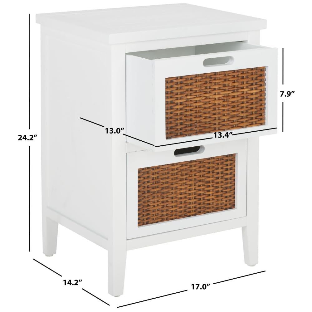 JONAH TWO DRAWER END TABLE, AMH6531D. Picture 3