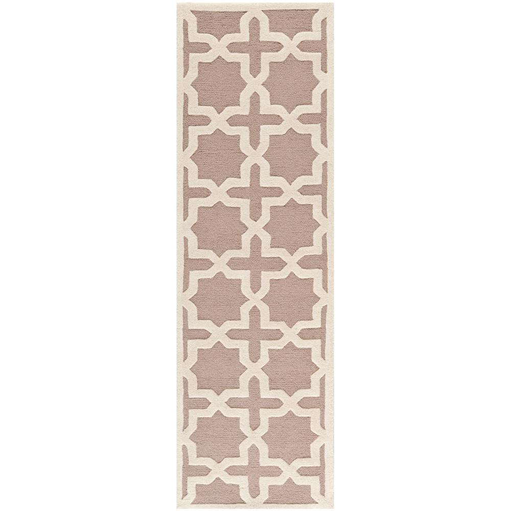 CAMBRIDGE, BEIGE / IVORY, 2'-6" X 20', Area Rug, CAM125J-220. Picture 1