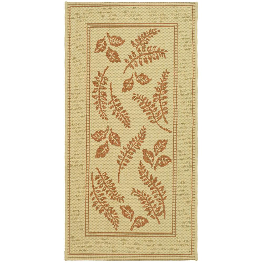 COURTYARD, NATURAL / TERRA, 8' X 11', Area Rug, CY0772-3201-8. Picture 1