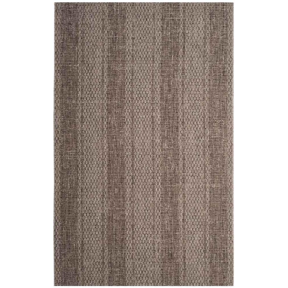COURTYARD, LIGHT BEIGE / LIGHT BROWN, 6'-7" X 9'-6", Area Rug, CY8736-36312-6. Picture 1