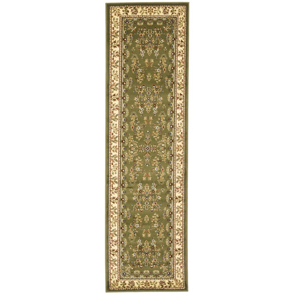 LYNDHURST, SAGE / IVORY, 2'-3" X 8', Area Rug, LNH331C-28. Picture 1