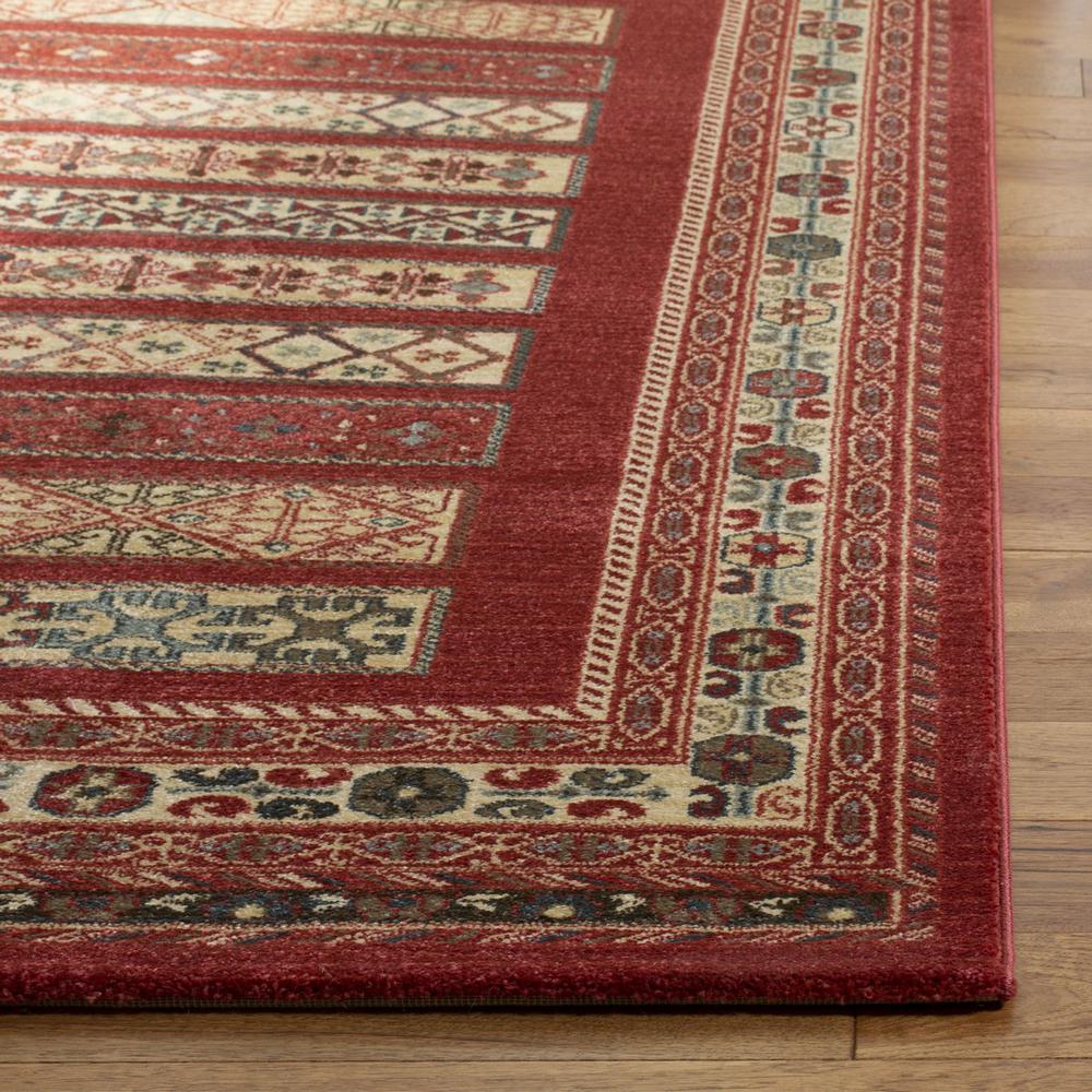 MAHAL, RED / CREME, 8' X 11', Area Rug, MAH636Q-8. Picture 1
