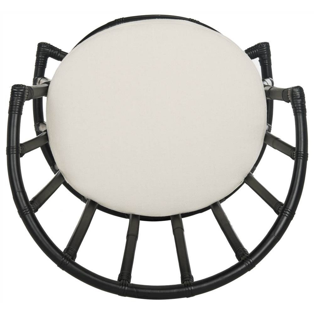 BATES RATTAN ACCENT CHAIR. Picture 4