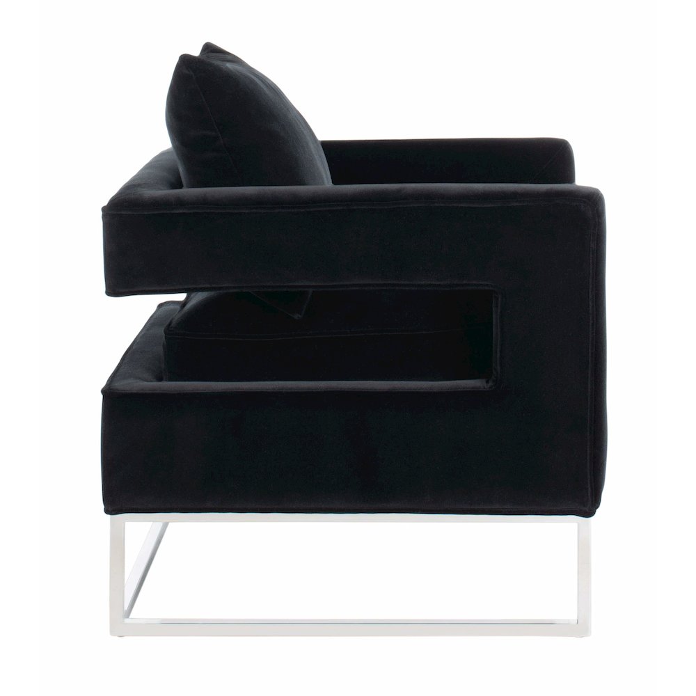 OLIVYA VELVET CLUB CHAIR, KNT7019A. Picture 5