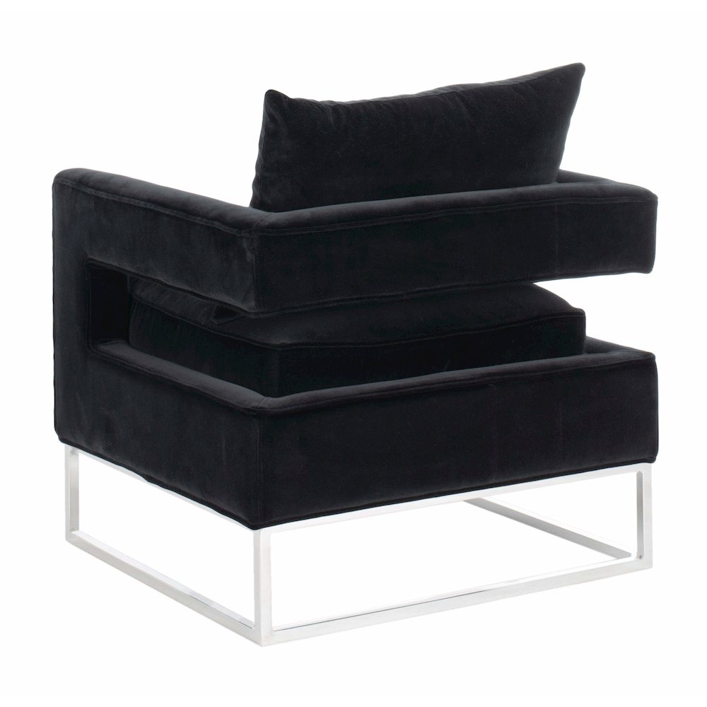 OLIVYA VELVET CLUB CHAIR, KNT7019A. Picture 6