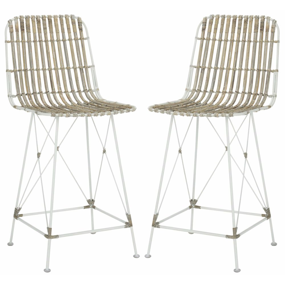 MINERVA WICKER COUNTER STOOL, WIK6509C-SET2. Picture 1