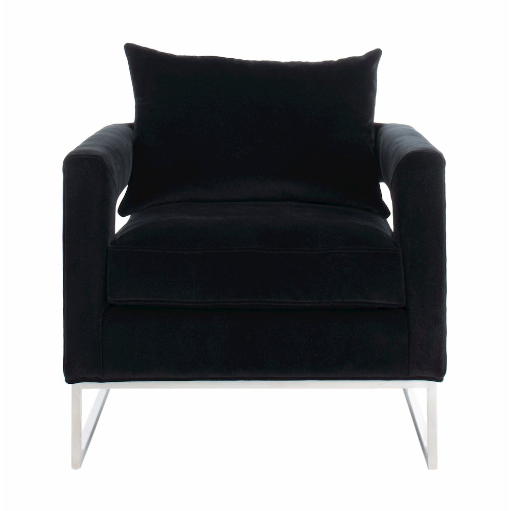 OLIVYA VELVET CLUB CHAIR, KNT7019A. Picture 3