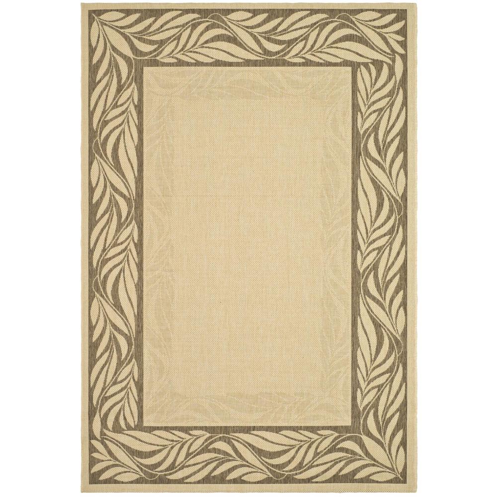 COURTYARD, NATURAL / BROWN, 8' X 11', Area Rug, CY1551-3001-8. Picture 1
