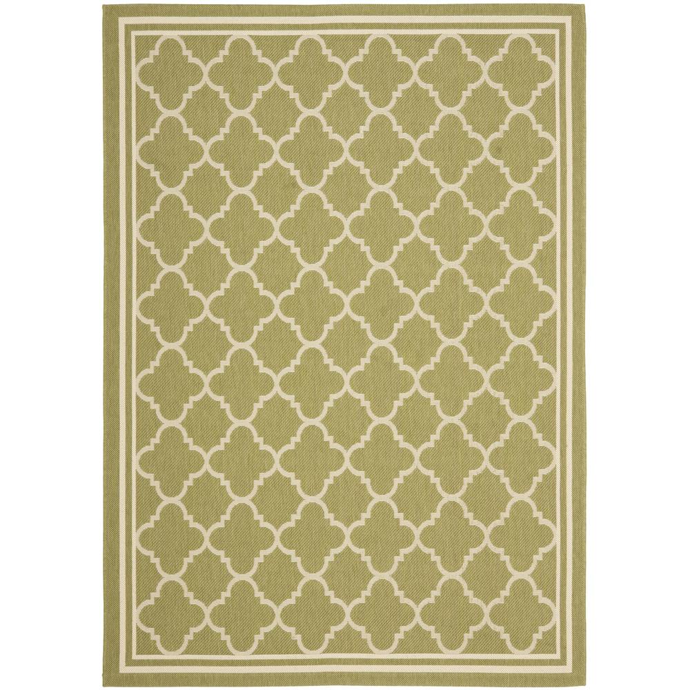 COURTYARD, GREEN / BEIGE, 2'-3" X 6'-7", Area Rug, CY6918-244-27. Picture 1