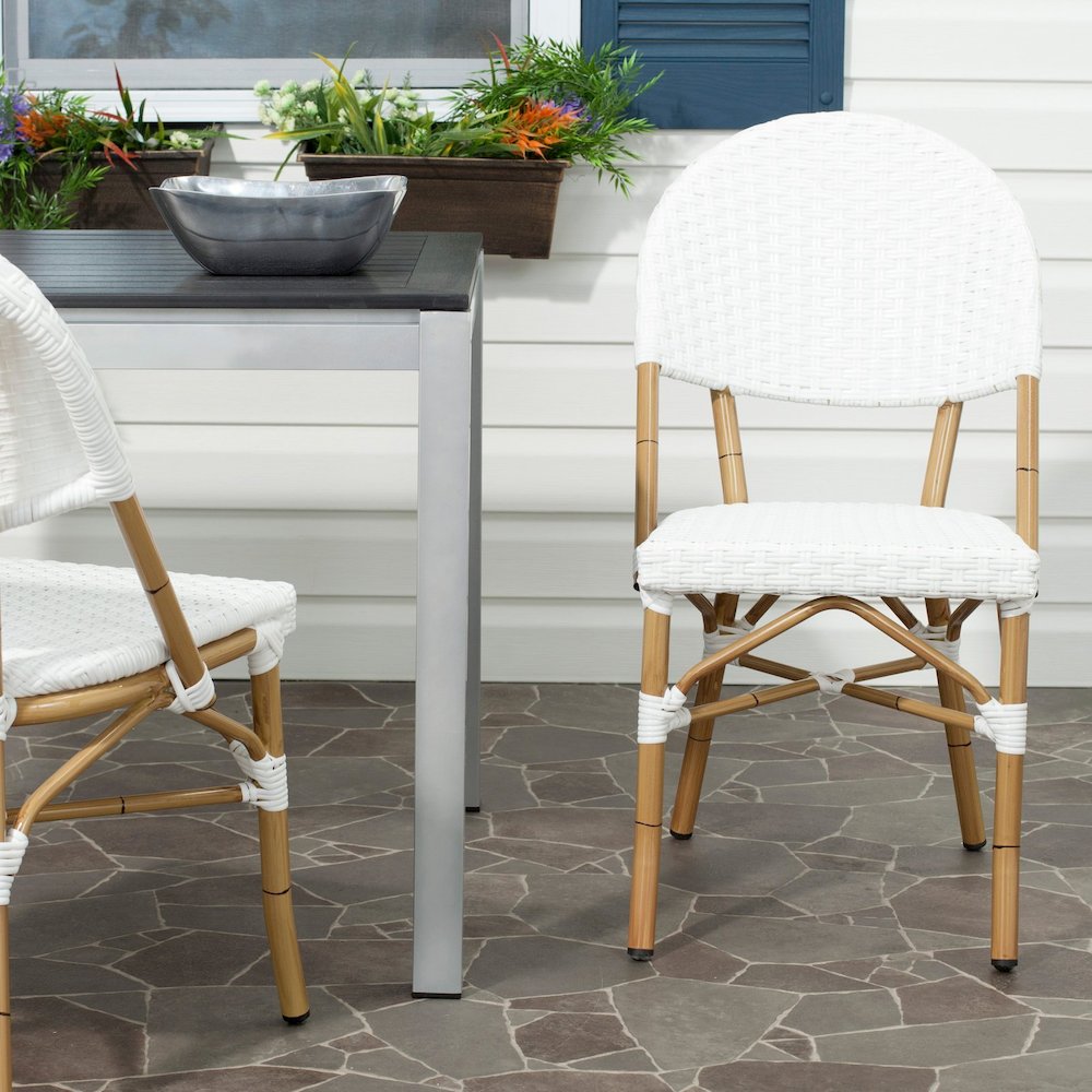 Barrow Indoor-Outdoor Stacking Armchair. Picture 2