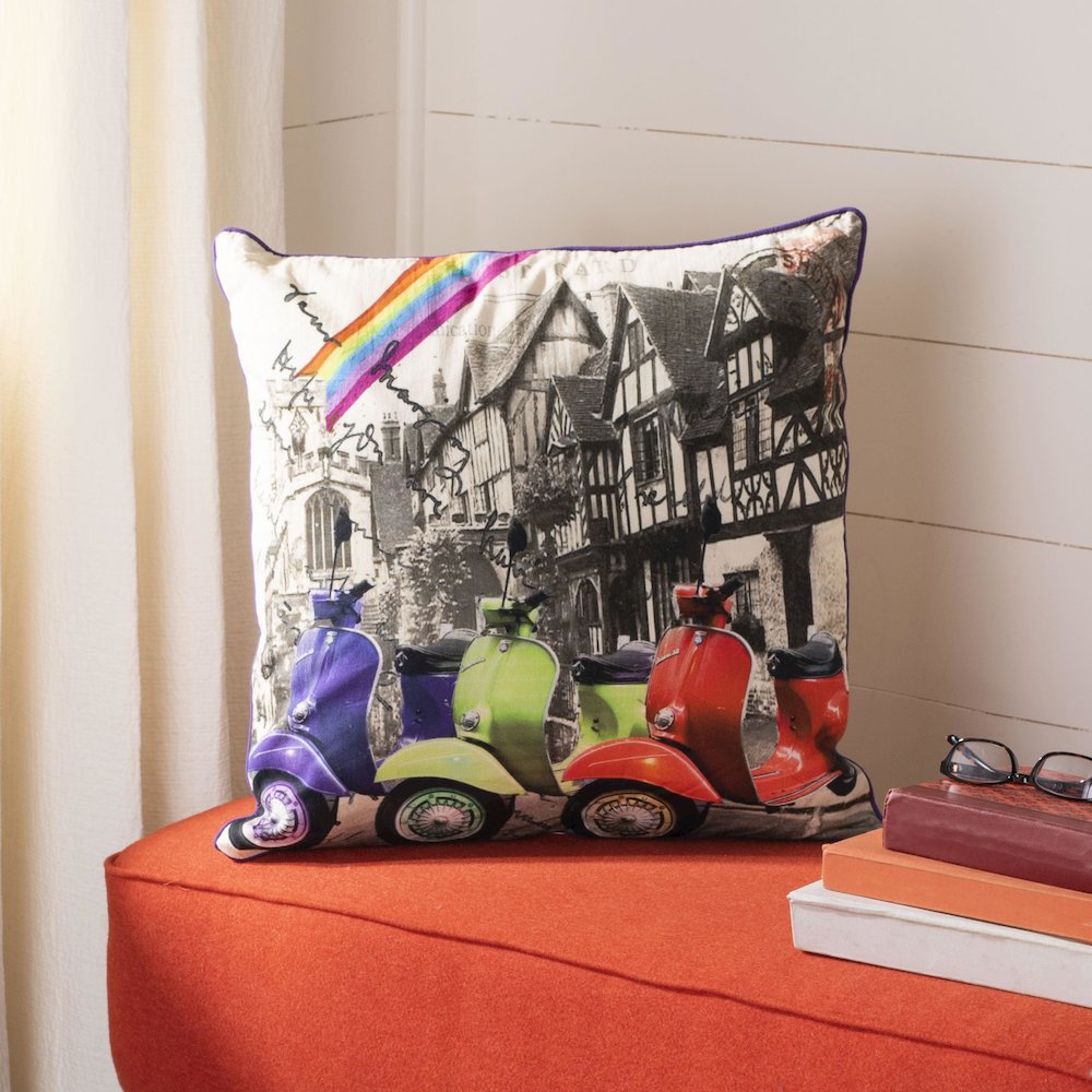VIENNA  PILLOW, PIL456A-1818-SET2. Picture 2