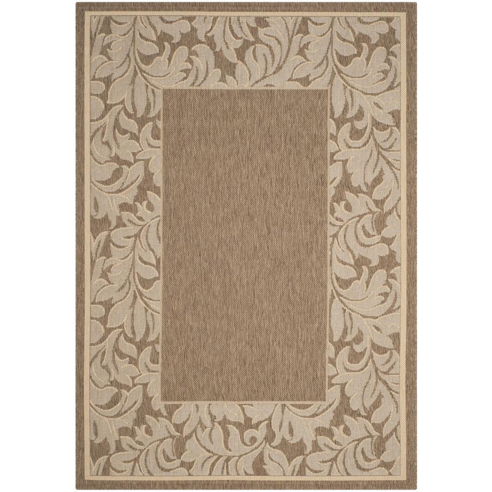 COURTYARD, BROWN / NATURAL, 8' X 11', Area Rug, CY2666-3009-8. Picture 1