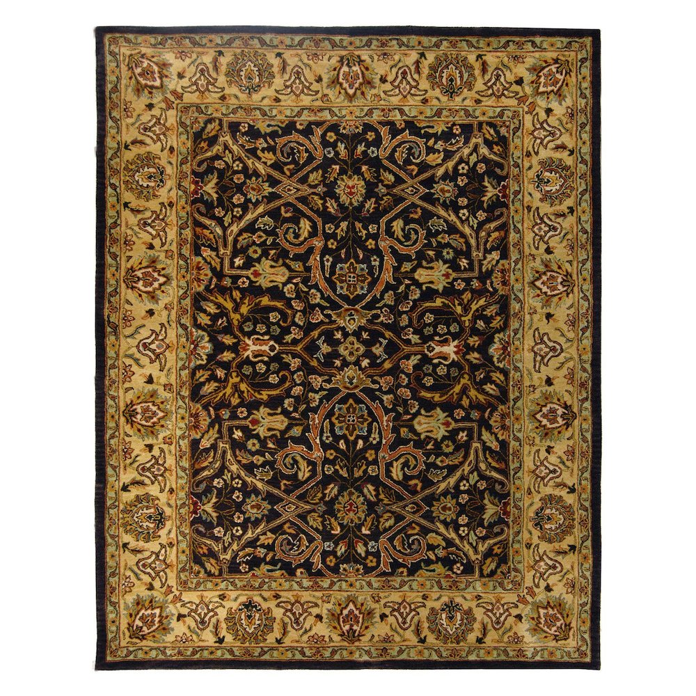 HERITAGE, CHARCOAL / BEIGE, 6'-0" X 9'-0", Area Rug. Picture 3
