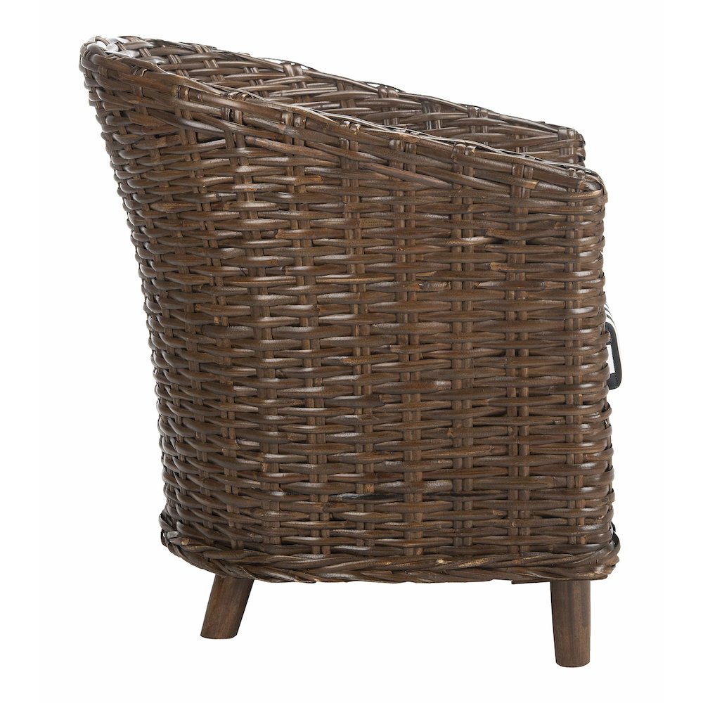 OMNI RATTAN BARREL CHAIR, FOX6501D. Picture 5