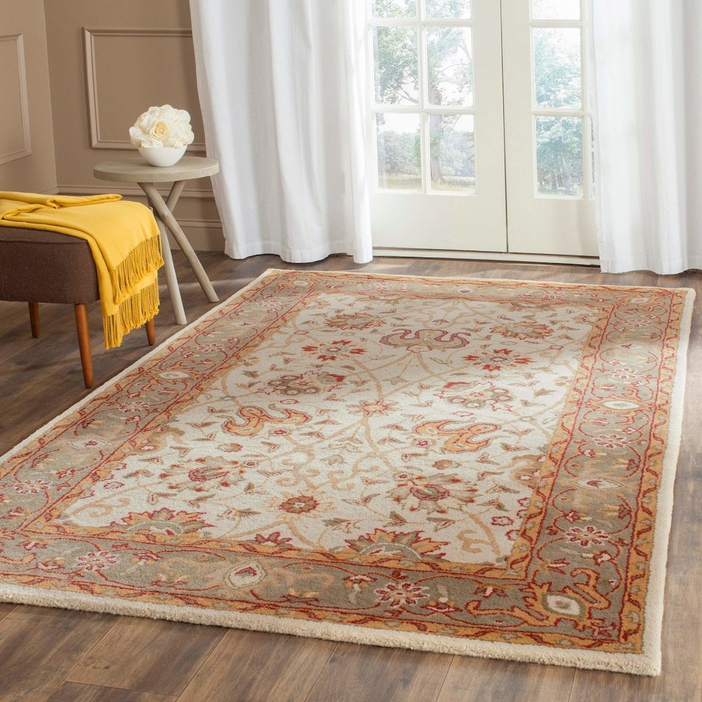 ANTIQUITY, IVORY, 8'-3" X 11', Area Rug, AT21F-9. Picture 1