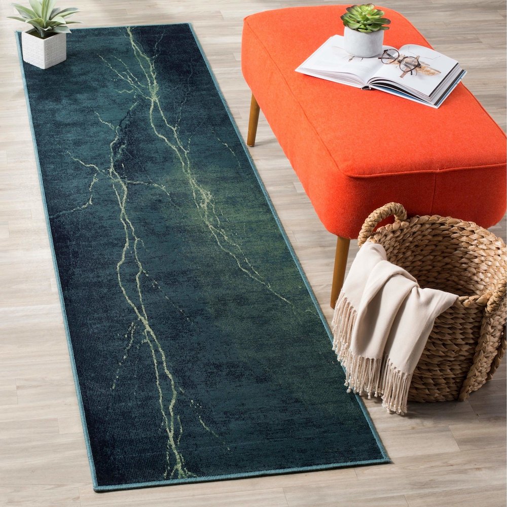 CONSTELLATION VINTAGE, LIGHT GREY / MULTI, 4' X 5'-7", Area Rug, CNV748-2110-4. Picture 2