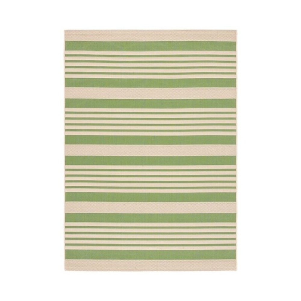 COURTYARD, GREEN / BEIGE, 5'-3" X 7'-7", Area Rug, CY6062-244-5. Picture 1