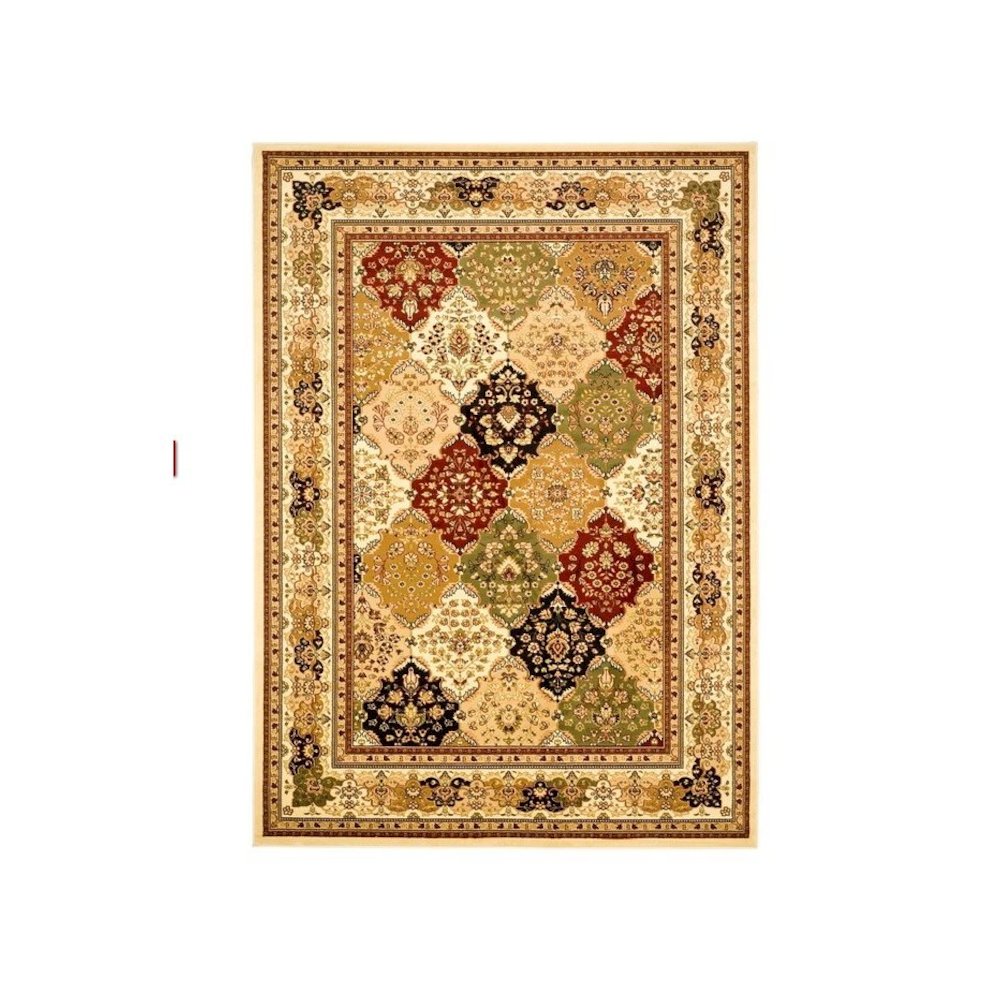 LYNDHURST, MULTI / IVORY, 5'-3" X 7'-6", Area Rug. Picture 1