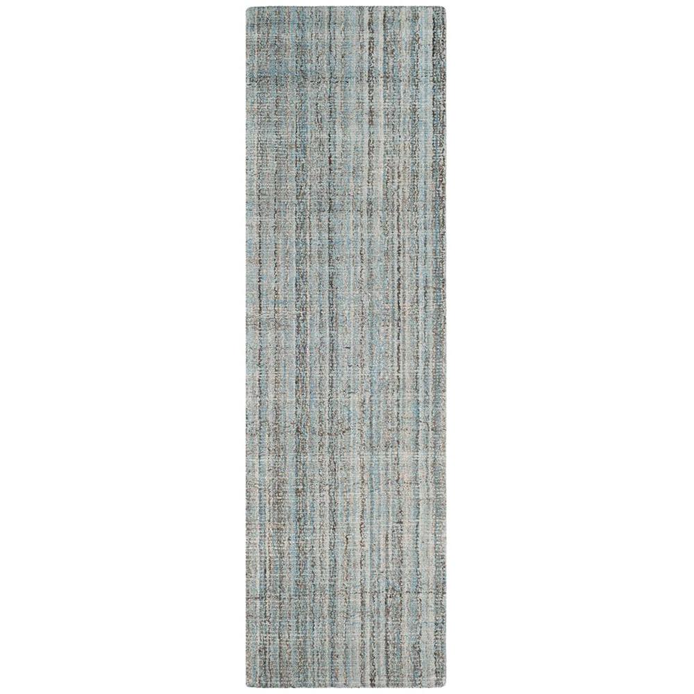 Abstract, BLUE / MULTI, 2'-3" X 8', Area Rug, ABT141A-28. Picture 1