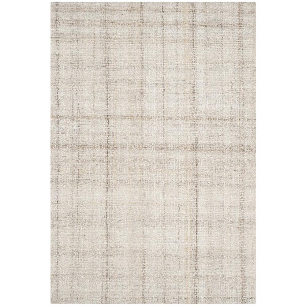 Abstract, IVORY / BEIGE, 4' X 6', Area Rug, ABT141D-4. Picture 1