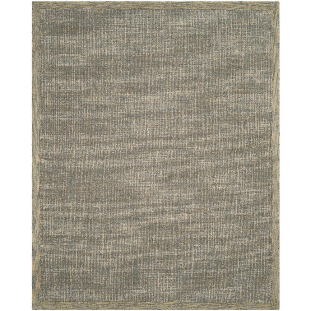 Abstract, GOLD / GREY, 8' X 10', Area Rug. Picture 1