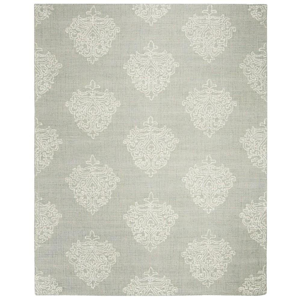 Abstract, AQUA / IVORY, 8' X 10', Area Rug. Picture 1