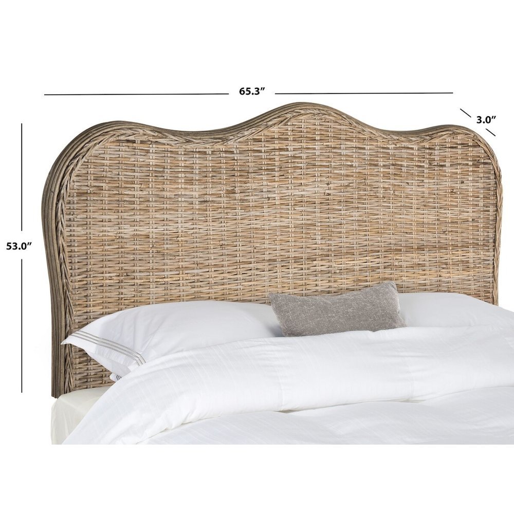 IMELDA GREY HEADBOARD, SEA8027A-Q. Picture 2