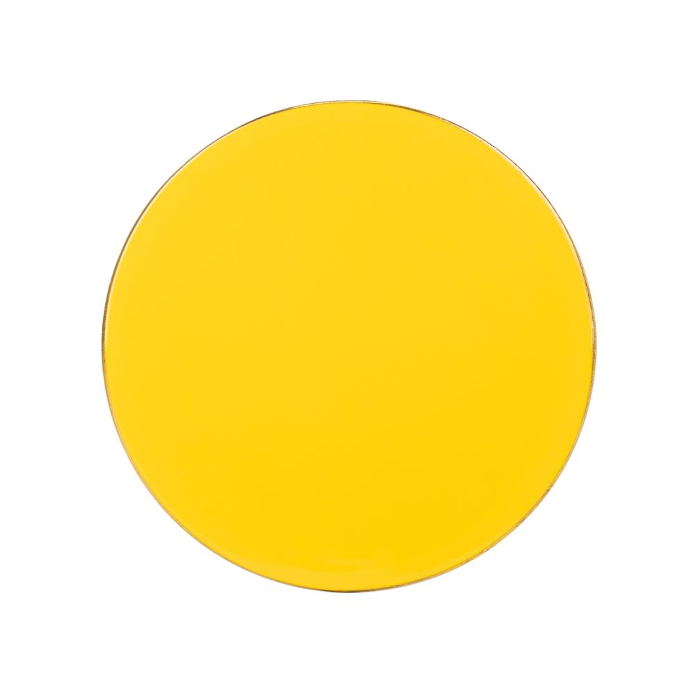 Sionne Round C Table, Yellow/Gold. Picture 10