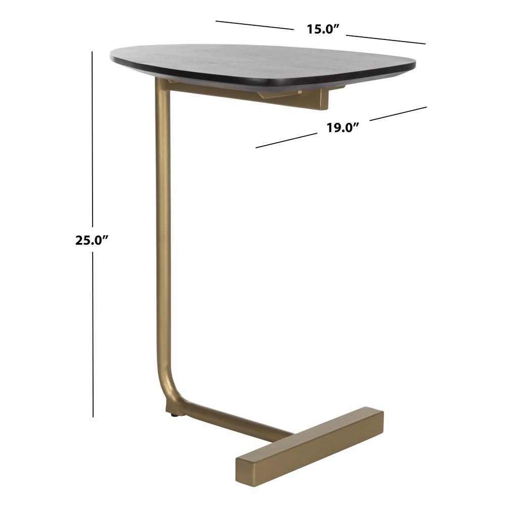 Kaiya C-Table, Black/Gold. Picture 4