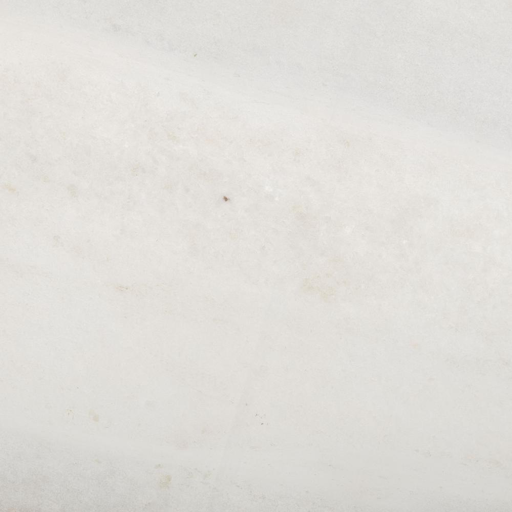 Theia Accent Table, White Marble/Gold. Picture 6