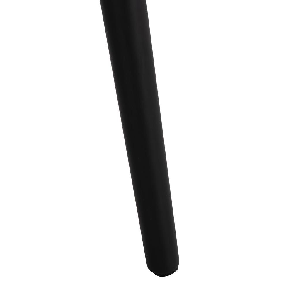 Fritz Round Tray Top Side Table, Black. Picture 4
