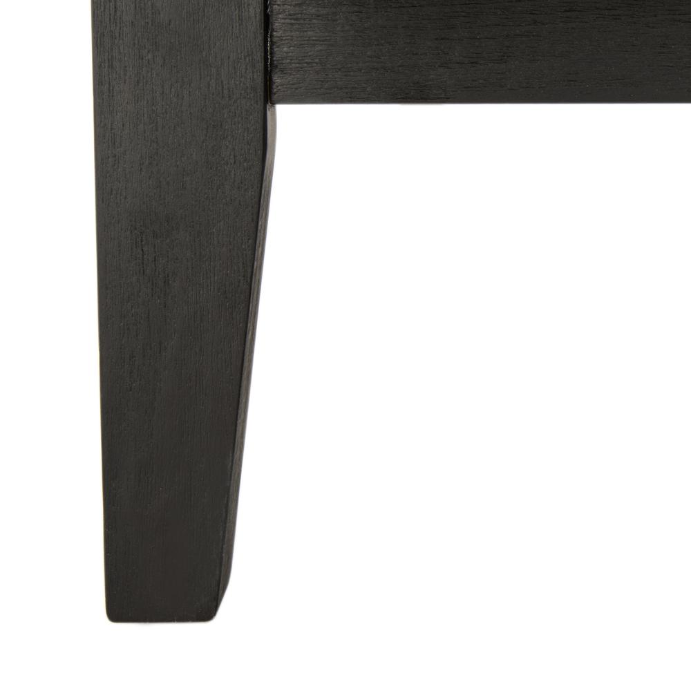 Nico Mid Century Accent Chair, Bone White/Black. Picture 7