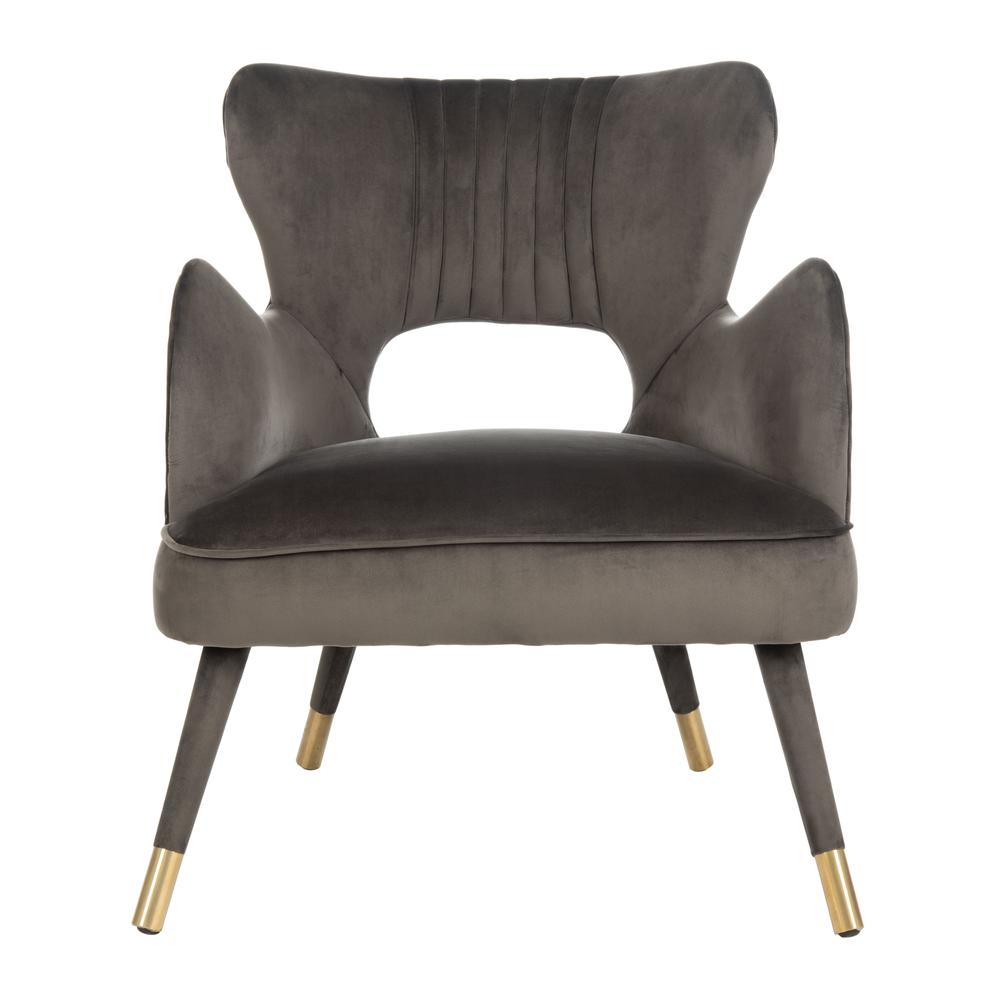 Blair Wingback Accent Chair, Shale. Picture 1