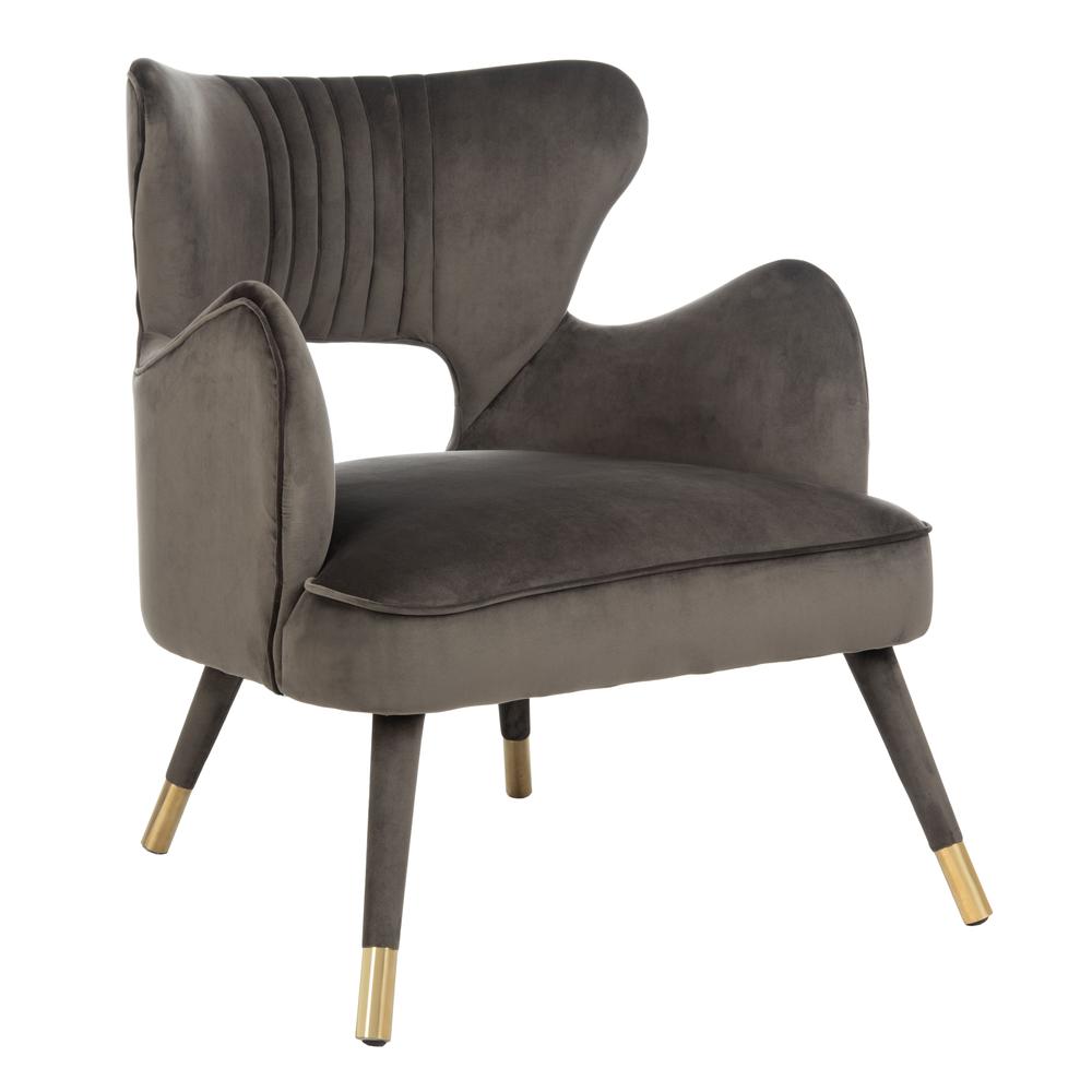 Blair Wingback Accent Chair, Shale. Picture 8