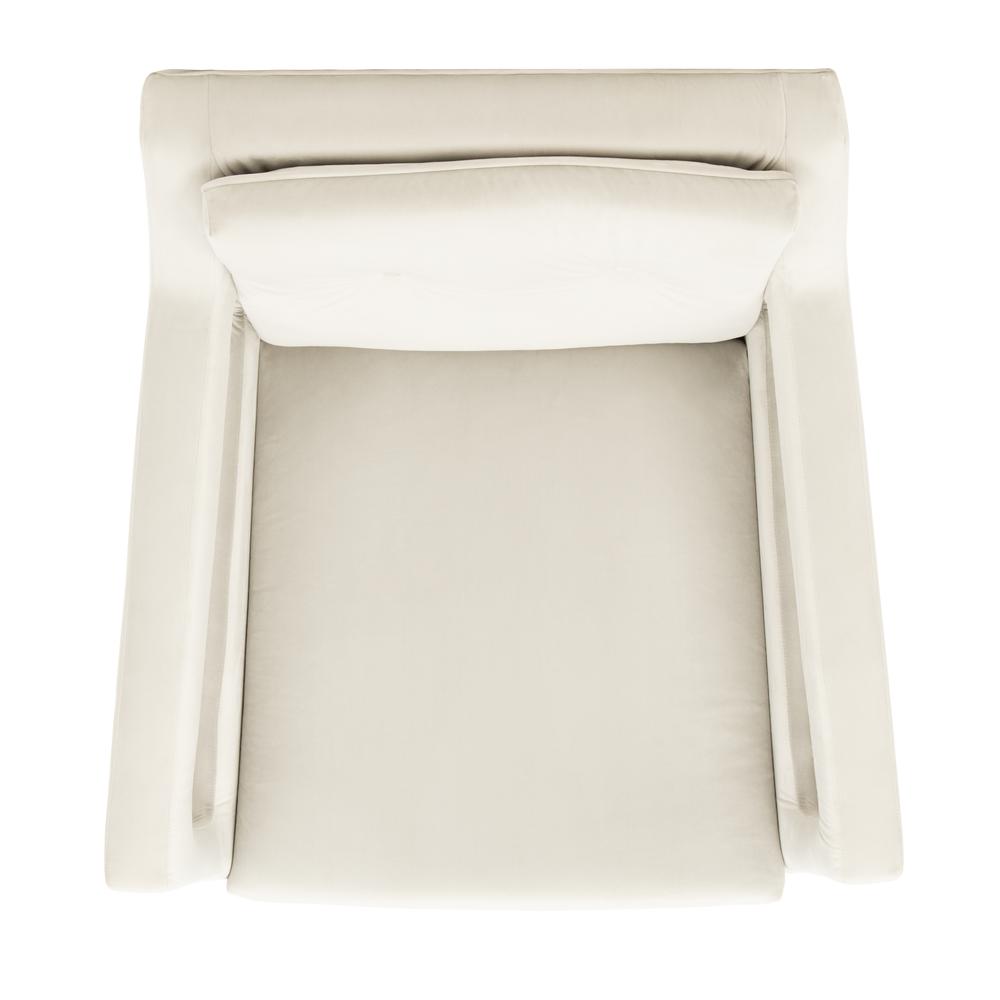Mara Tufted Accent Chair, Silver. Picture 10