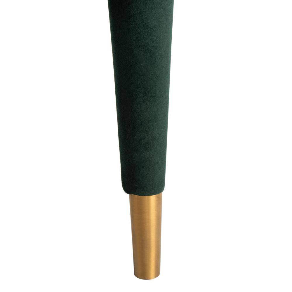 Mara Tufted Accent Chair, Forest Green. Picture 6