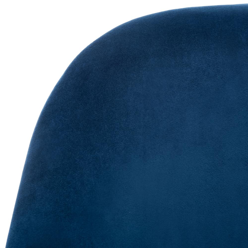 Brienne Mid Century Arm Chair, Navy/Brass. Picture 4