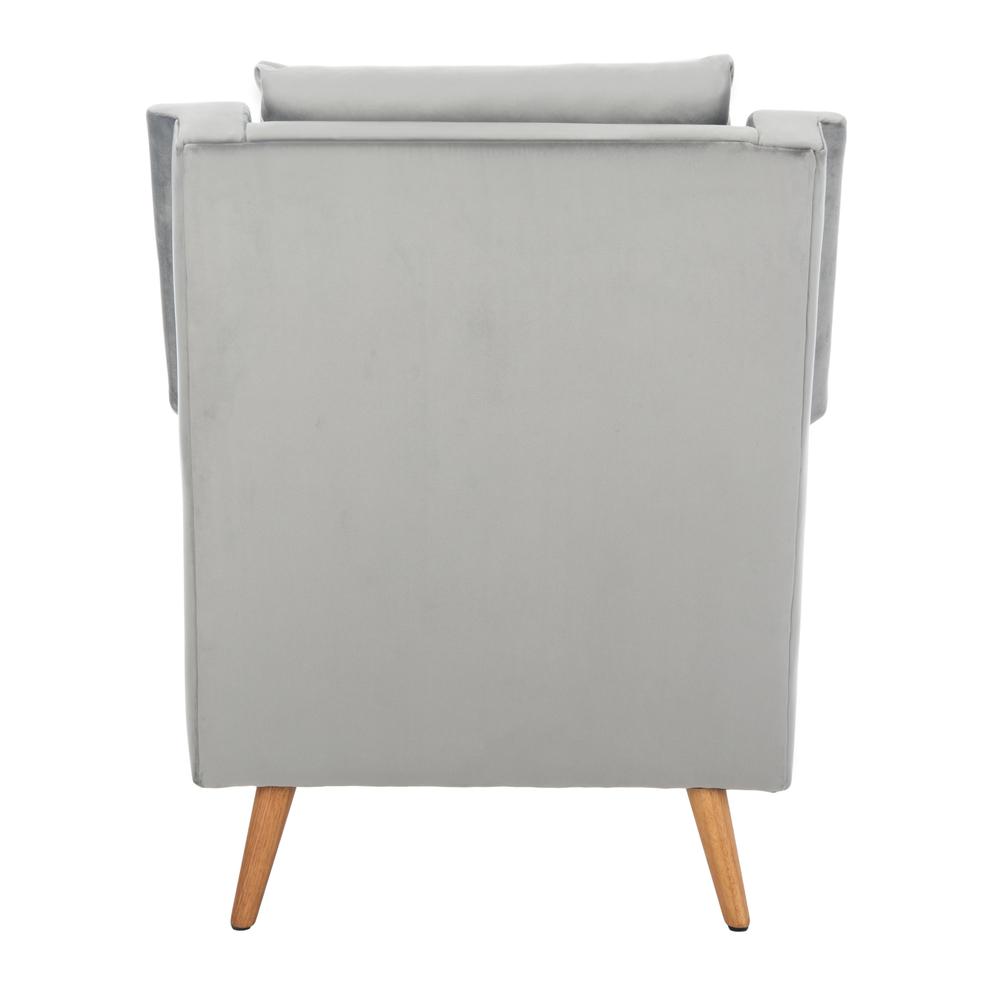 Astrid Mid Century Arm Chair, Stone/Natural. Picture 2